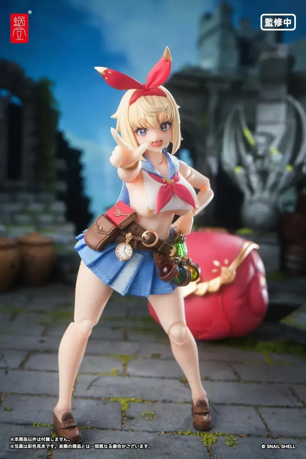 Snail Shell RPGEX-06 Adventurer Snail 1/12 Scale PVC Figure