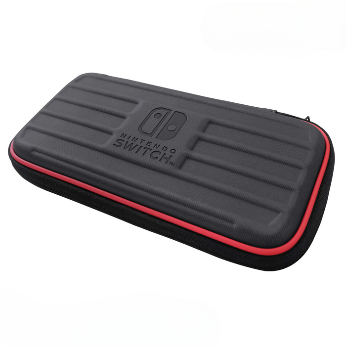 HORI Hard Pouch For Nintendo Switch Lite Black X Red