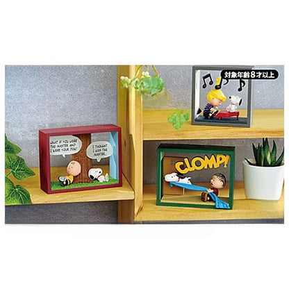 RE-MENT Snoopy Comic Cube Collection -One Day In The Life Of Snoopy- 6 Pcs Box- Japan Figure Store - #1 Bring To You The Best Japanese Goods