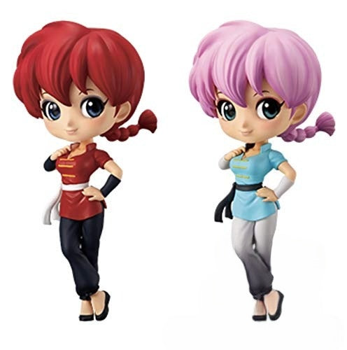 Banpresto Japan Ranma 1/2 Q Posket Pink Figure Ranma Saotome Rare Color