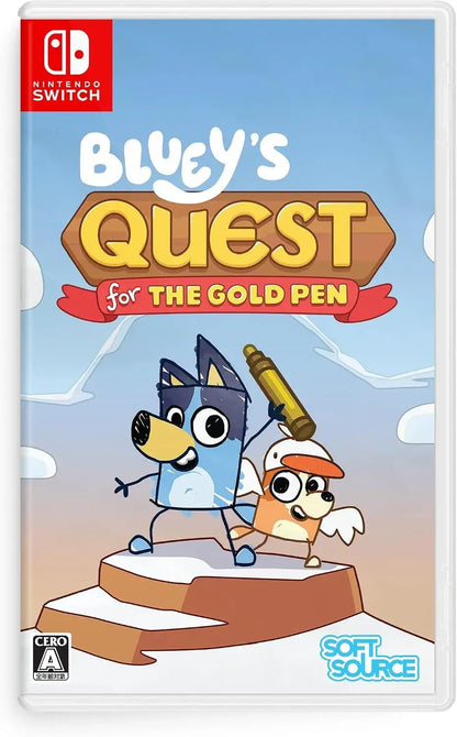 Soft Source Blueys Quest for the Gold Pen Nintendo Switch Game - Switch - 4573591752048