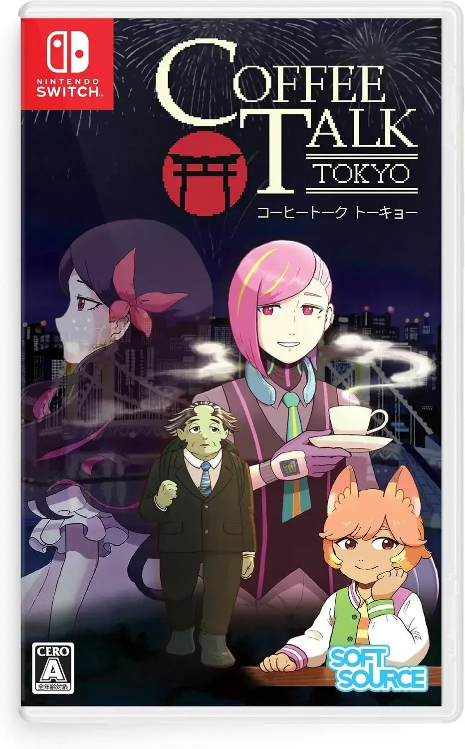 Soft Source Coffee Talk Tokyo Video Game - Switch Amazon Exclusive - 2200150177234