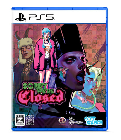 Soft Source Sorry We're Closed PS5 Video Game