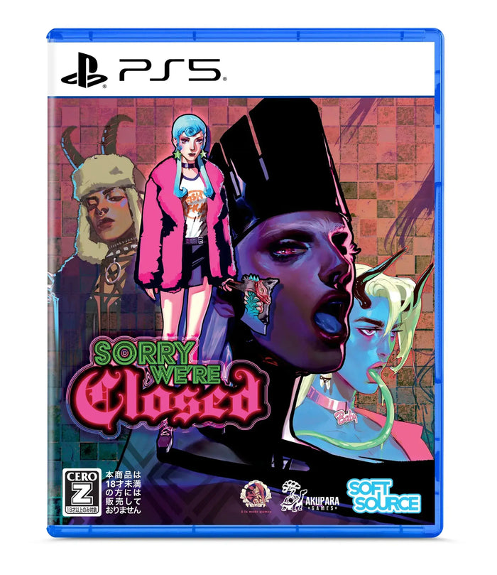 Soft Source Sorry We're Closed PS5 Video Game