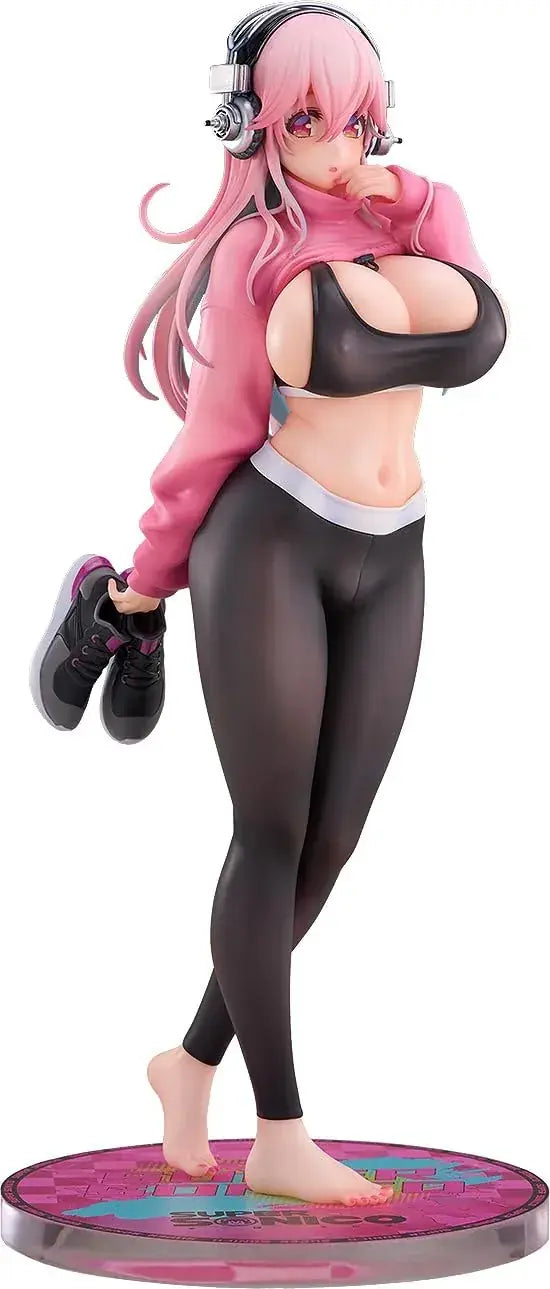 Solarain Super Sonico Exercise Ver Figure 16 Scale PVC Paint Finish