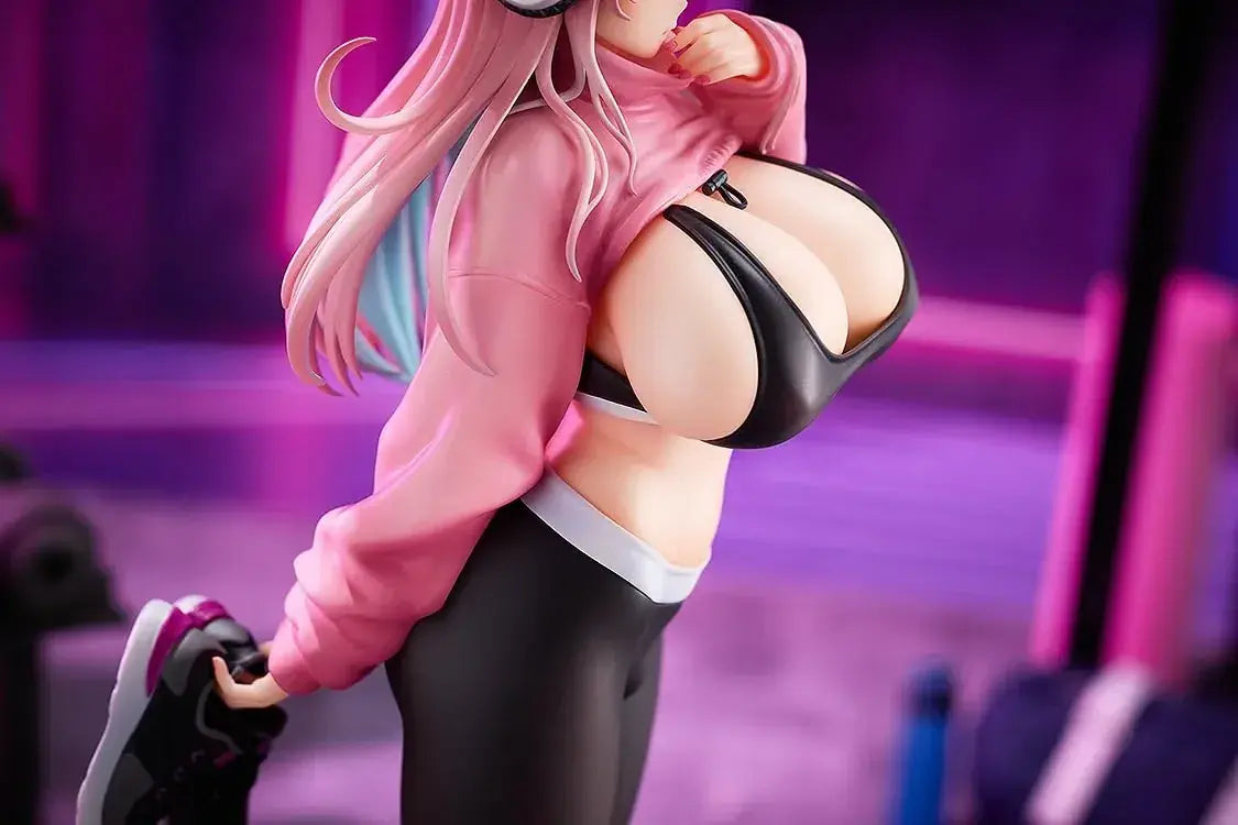 Solarain Super Sonico Exercise Ver Figure 16 Scale PVC Paint Finish