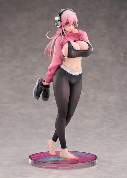 Solarain Super Sonico Exercise Ver Figure 16 Scale PVC Paint Finish
