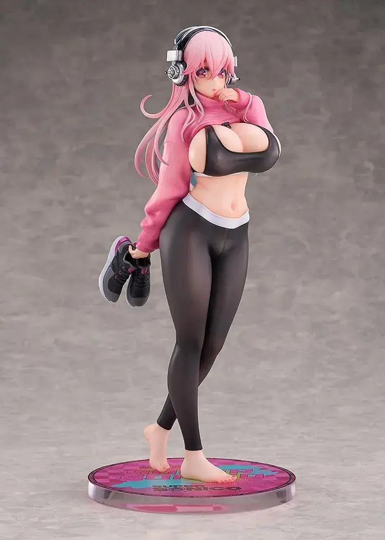 Solarain Super Sonico Exercise Ver Figure 16 Scale PVC Paint Finish