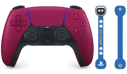 Sony Interactive Entertainment DualSense Wireless Controller - Cosmic Red, Astro Bot Code Holder - 2200630125380