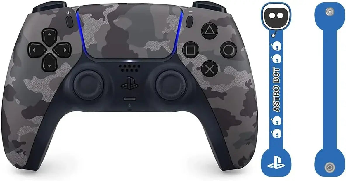 Sony Interactive Entertainment DualSense Wireless Controller - Gray Camouflage Astro Bot Code Holder - 2200630125427