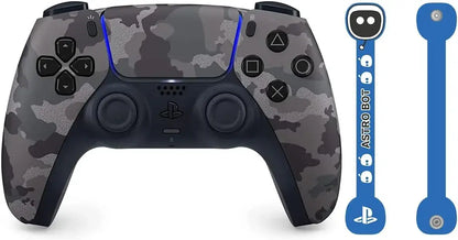 Sony Interactive Entertainment DualSense Wireless Controller - Gray Camouflage Astro Bot Code Holder - 2200630125427