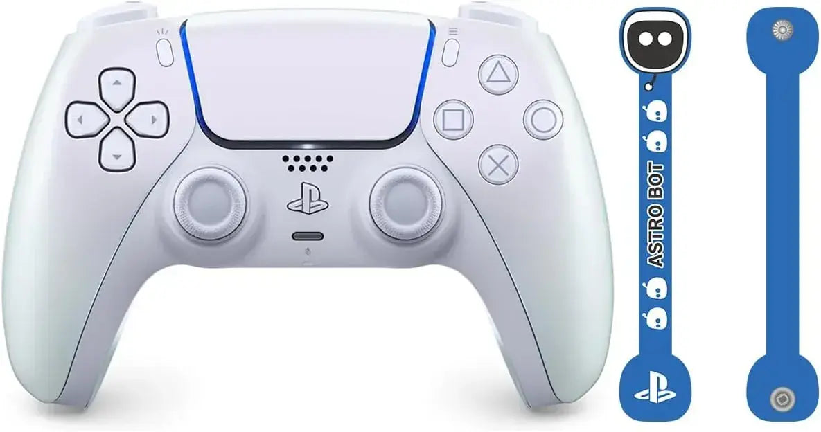 Sony Interactive Entertainment DualSense Wireless Controller - Chroma Pearl Amazon Astro Bot Holder - 2200630125489