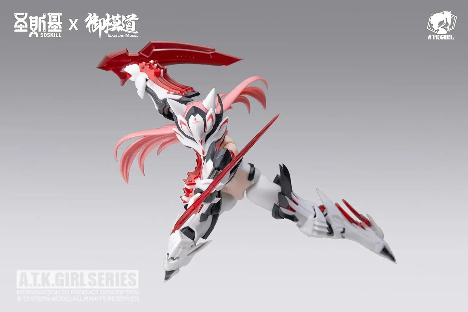 Soskill Nine Fox Dakki Plastic Model Kit 1 12 Scale