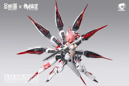 Soskill Nine Fox Dakki Plastic Model Kit 1 12 Scale
