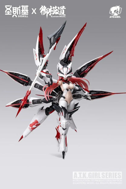 Soskill Nine Fox Dakki Plastic Model Kit 1 12 Scale