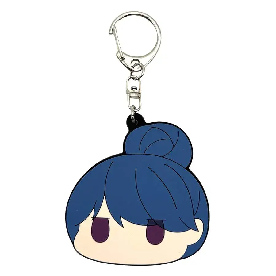 Soup Yuru Camp Season 3 Rin Icon Rubber Keychain