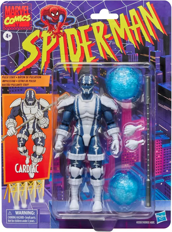 Spider-Man Cardiac Retro Comic Collector Action Figure
