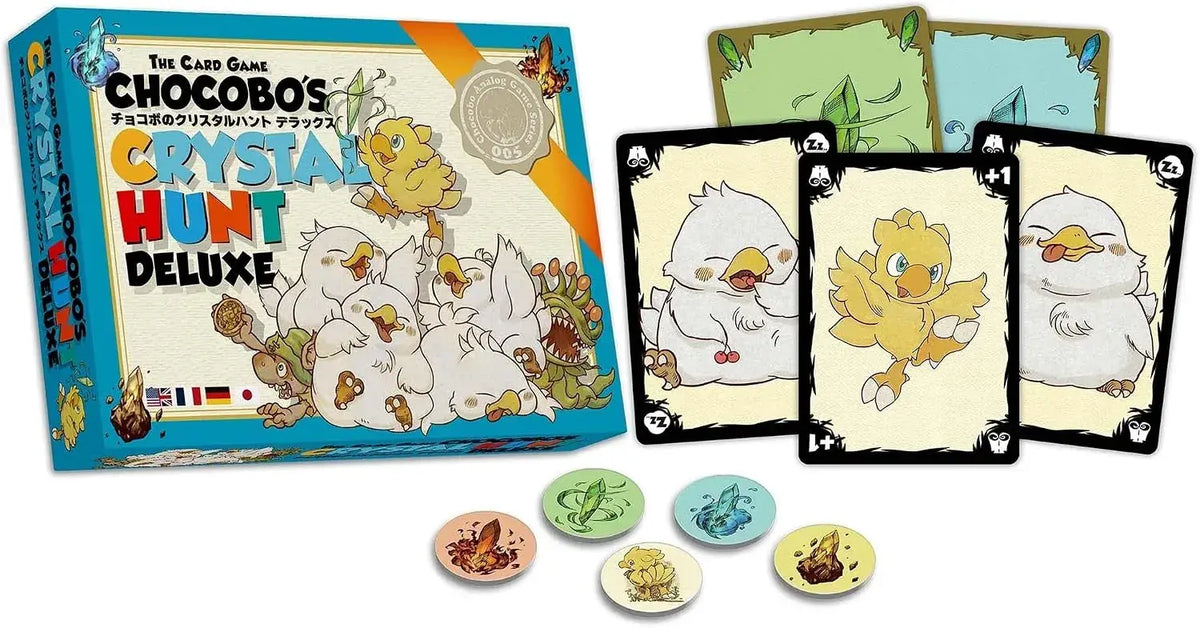 Square Enix Chocobo Crystal Hunt Deluxe Card Game