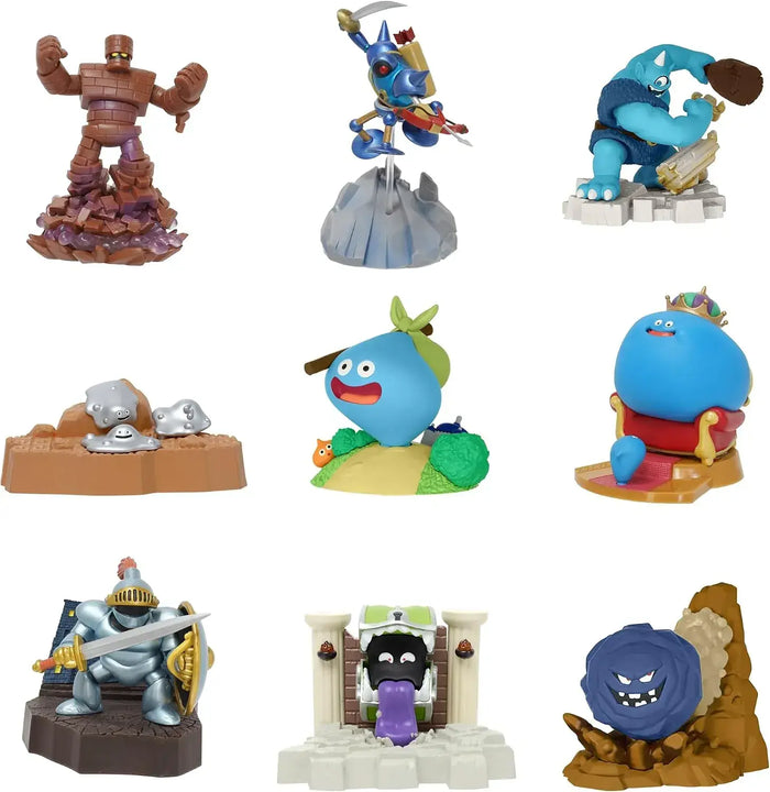 Square Enix Dragon Quest 3D Monster Figure Set 9 Pieces