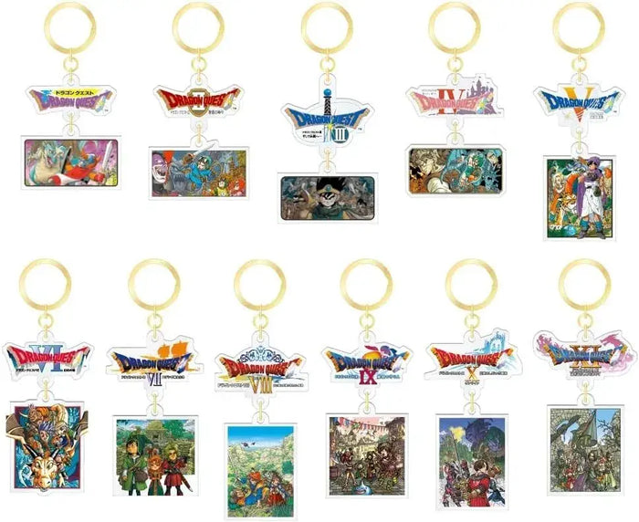 Square Enix Dragon Quest Adventurer Memory Charm Box 11 Pieces
