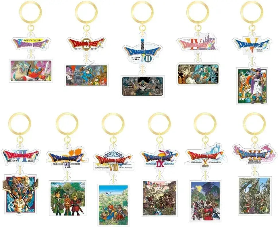 Square Enix Dragon Quest Adventurer Memory Charm Box 11 Pieces