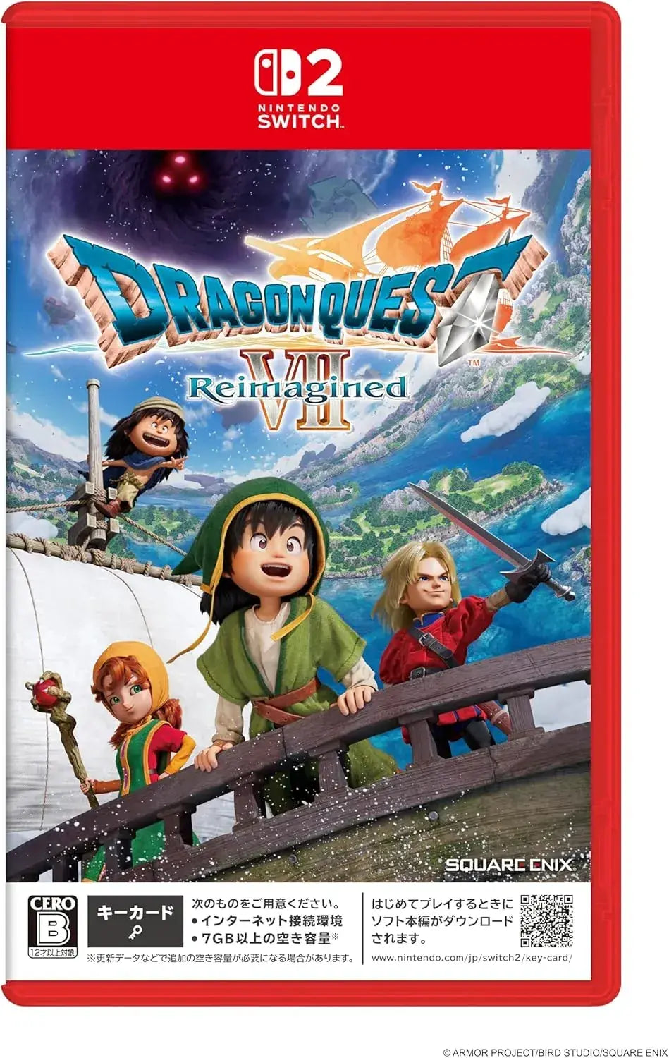 Square Enix Dragon Quest VII Reimagined Video Game - Nintendo Switch - Standard Edition - 4988601012089