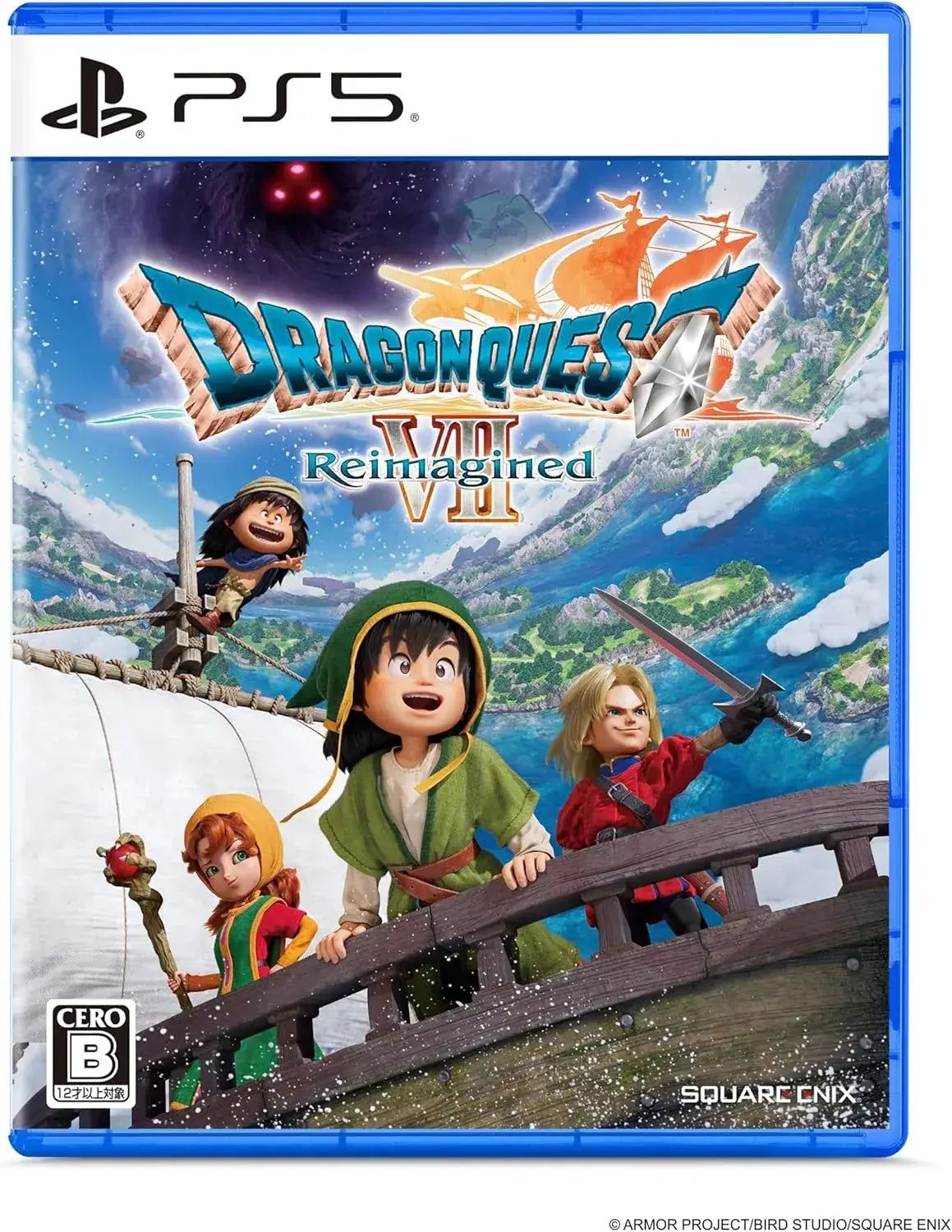 Square Enix Dragon Quest VII Reimagined Video Game - PS5 No Bonus - 4988601012065