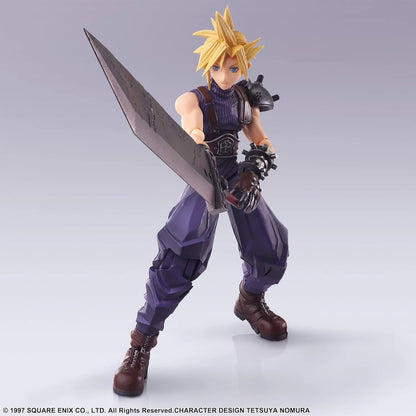 Square Enix Final Fantasy VII Cloud Strike PVC Pre-Painted Figure