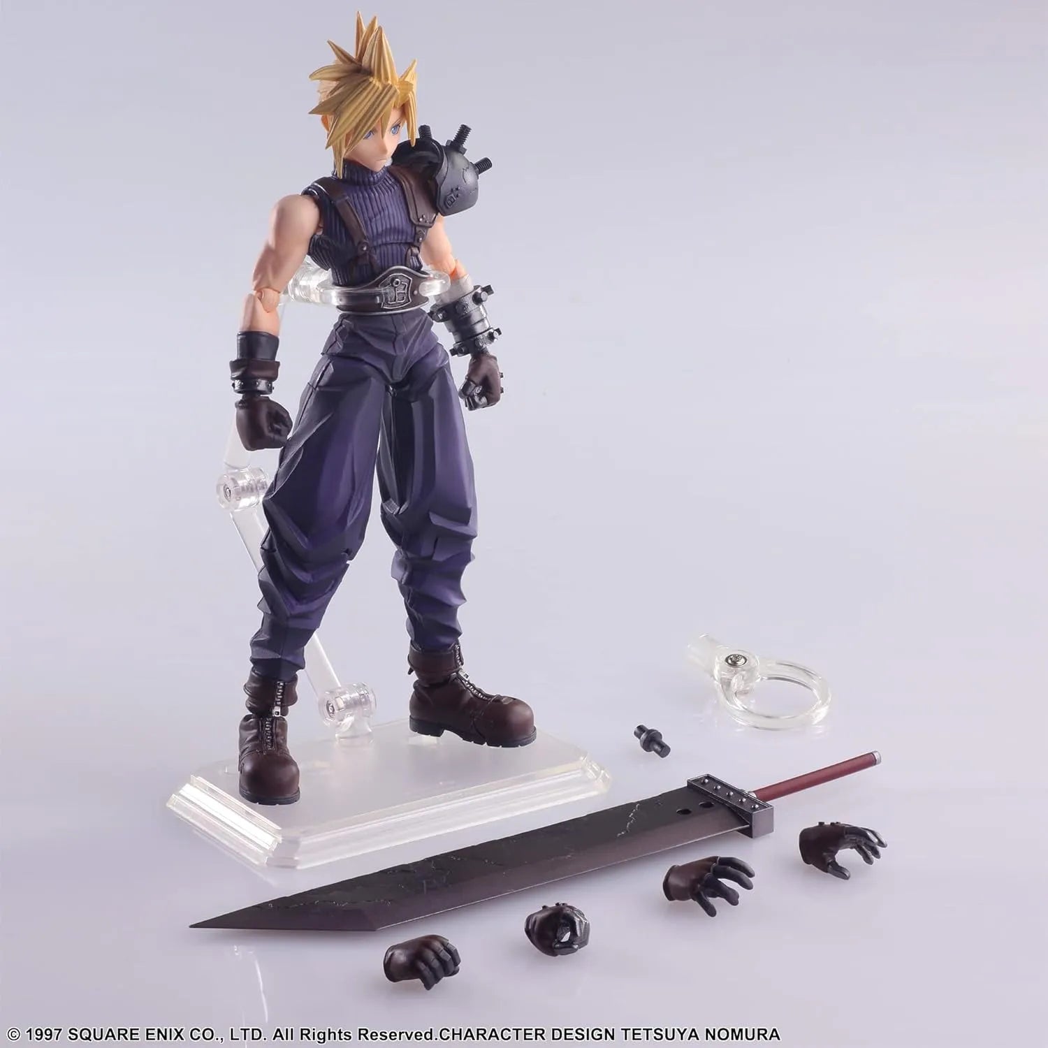 Square Enix Final Fantasy VII Cloud Strike PVC Pre-Painted Figure
