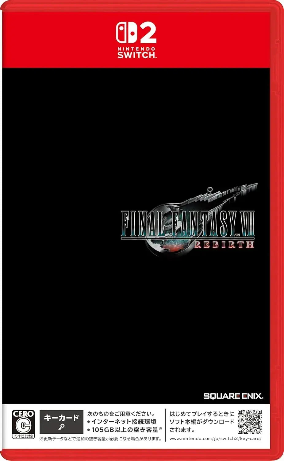 Square Enix Final Fantasy VII Rebirth Video Game - Nintendo Switch 2 Amazon Exclusive Bonus - 2200630105320
