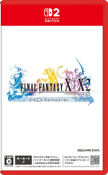 Square Enix Final Fantasy X X-2 HD Remaster Nintendo Switch Game
