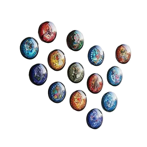 Square Enix Kingdom Hearts Glass Magnet Box