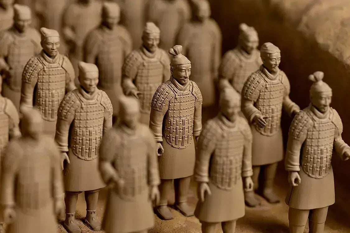 Studio Syuto Terracotta Warrior Plastic Model 1 35 Scale