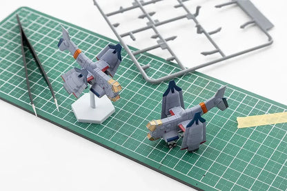 StudioSYUTO Evangelion YAGR 3B VTOL Aircraft Plastic Kit 2 Pack