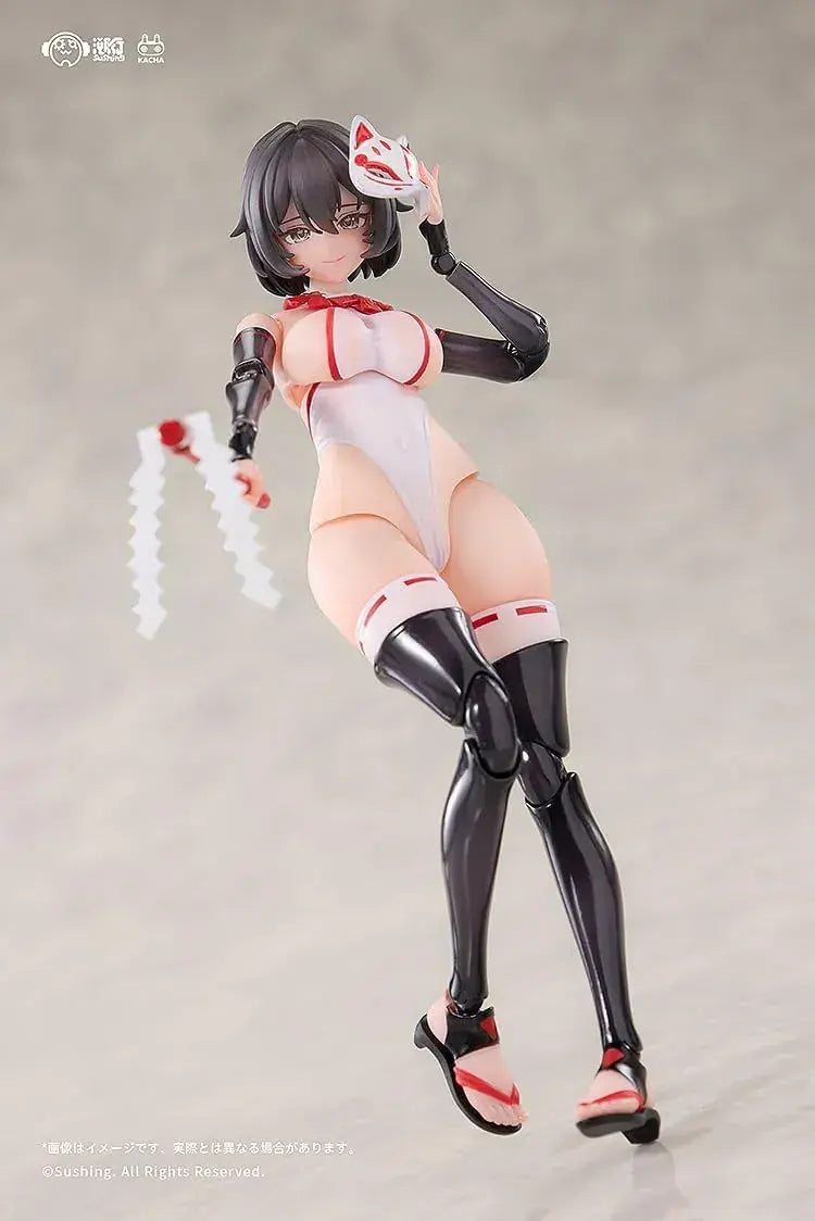 Sushing Battle Shrine Maiden Kikyo 1 12 PVC ABS Figure