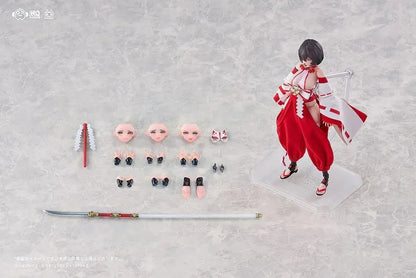Sushing Battle Shrine Maiden Kikyo 1 12 PVC ABS Figure
