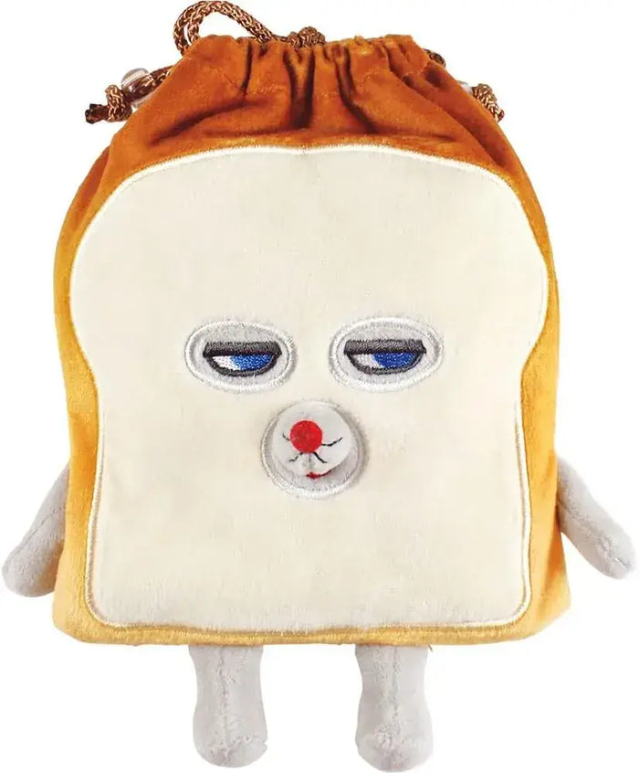 T'S Factory Bread Thief Plush Drawstring Bag