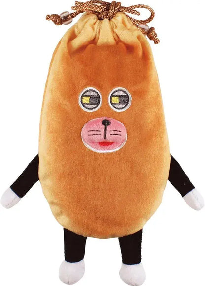T'S Factory Bread Thief Plush Drawstring Bag - French - 4548626184927
