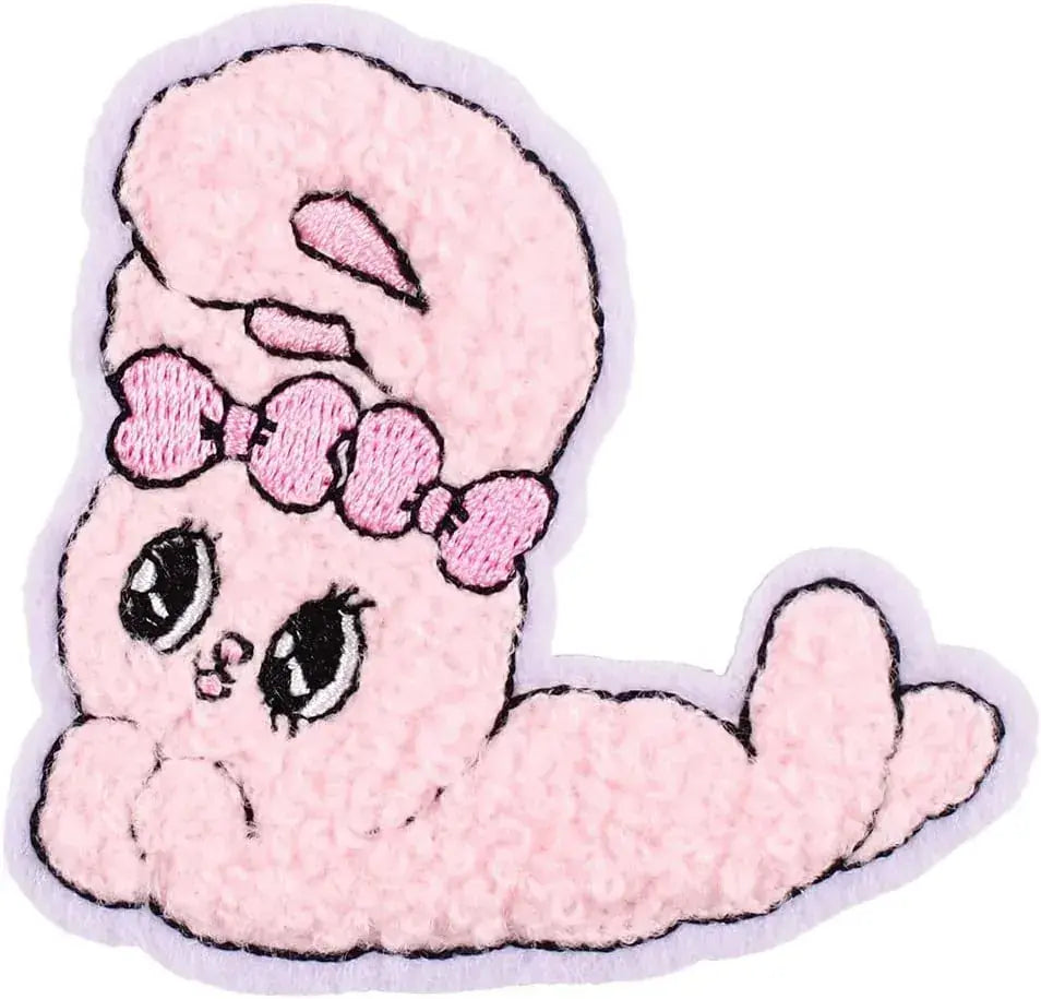 T's Factory Bunny Embroidery Stickers Applique Patch - Pink Relaxed - 4548626255405