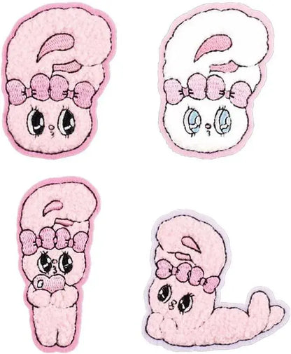 T's Factory Bunny Embroidery Stickers Applique Patch