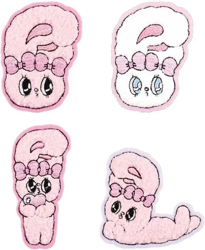 T's Factory Bunny Embroidery Stickers Applique Patch