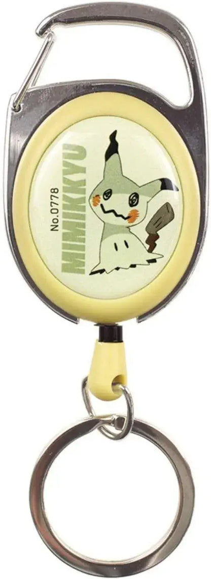 T's Factory Pokemon Character Reel Keychain Accessory - Mimikyu - 4548626280377
