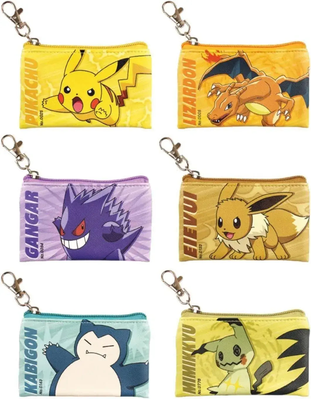 T S Factory Pokemon Flat Mini Pouch
