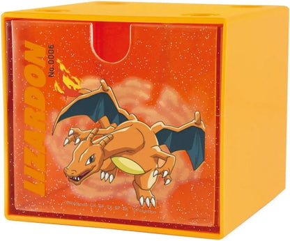 T's Factory Pokemon Stacking Chest Smash Eevee Storage Box - Charizard H80xW90xD90mm - 4548626280391
