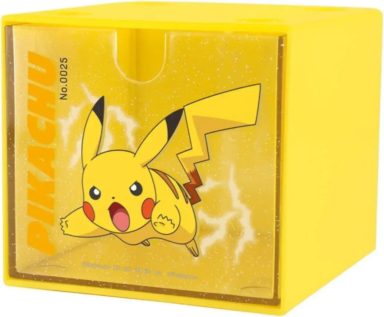 T's Factory Pokemon Stacking Chest Smash Eevee Storage Box - Pikachu H80xW90xD90mm - 4548626280384