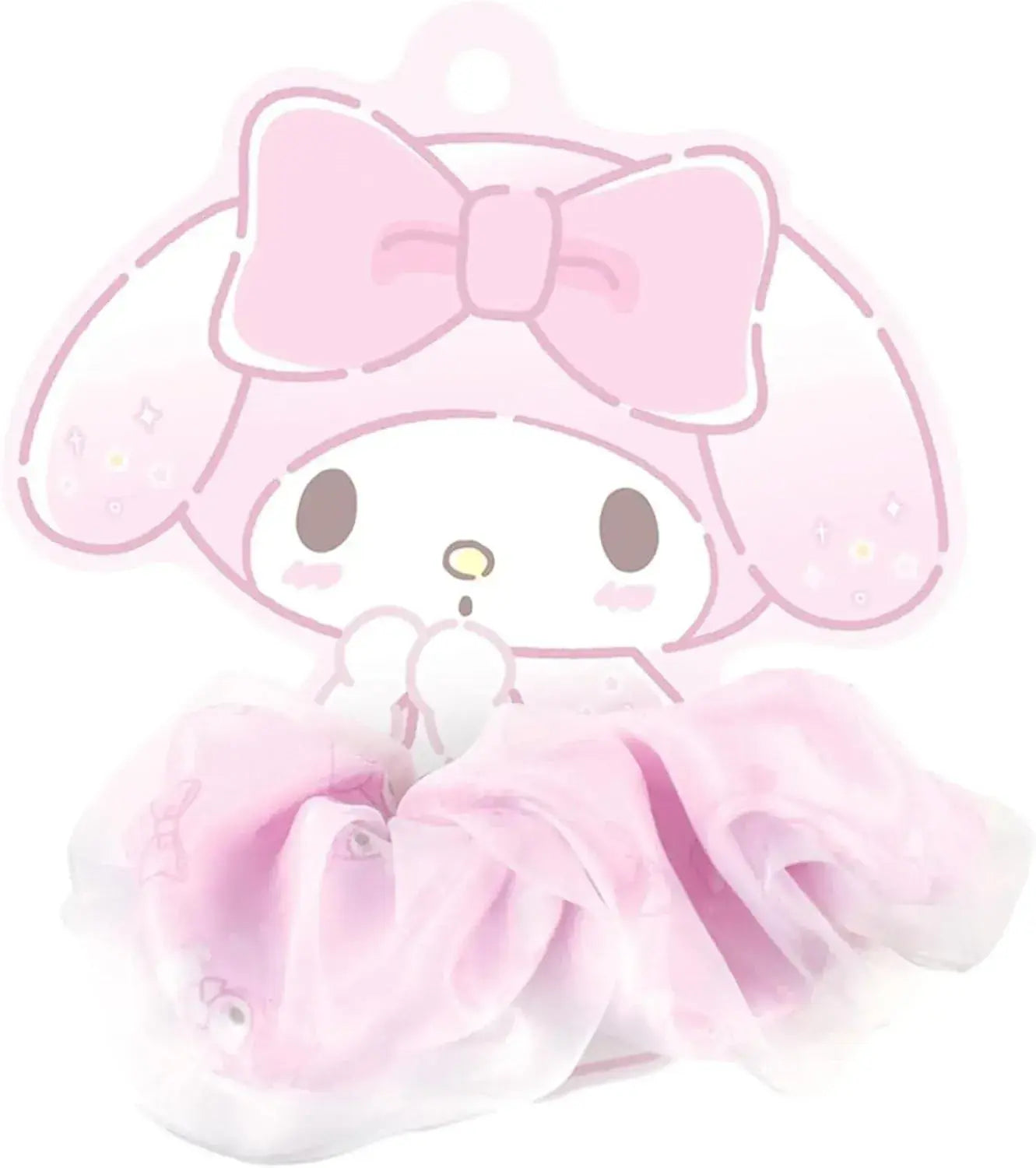 T'S Factory Sanrio Cinnamoroll Layered Scrunchie - My Melody 110x40mm - 4548626229390