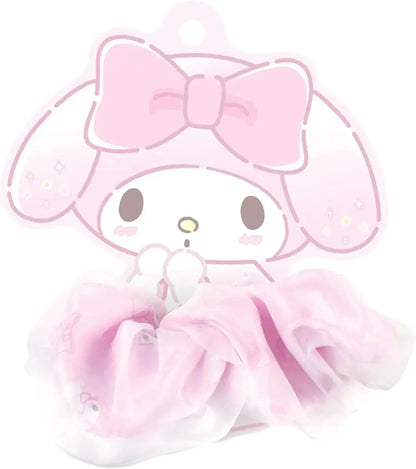 T'S Factory Sanrio Cinnamoroll Layered Scrunchie - My Melody 110x40mm - 4548626229390