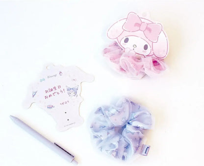 T'S Factory Sanrio Cinnamoroll Layered Scrunchie