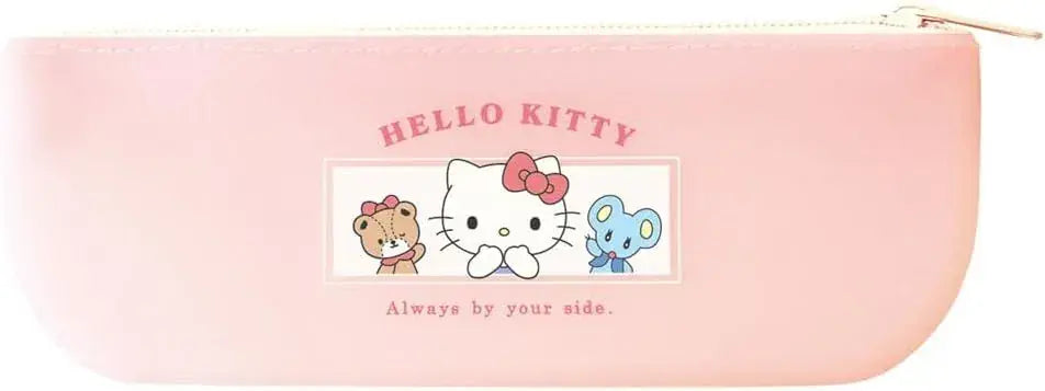 T'S Factory Sanrio Soft Silicone Pen Pouch Case - Hello Kitty 7x19x2cm - 4548626259953