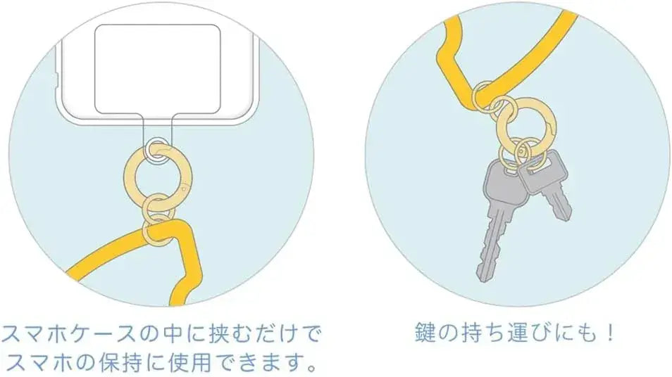 T'S Factory Tom and Jerry Taffy Cheese Smartphone Strap